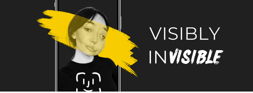 Face Equality International's Visibly Invisible campaign graphic